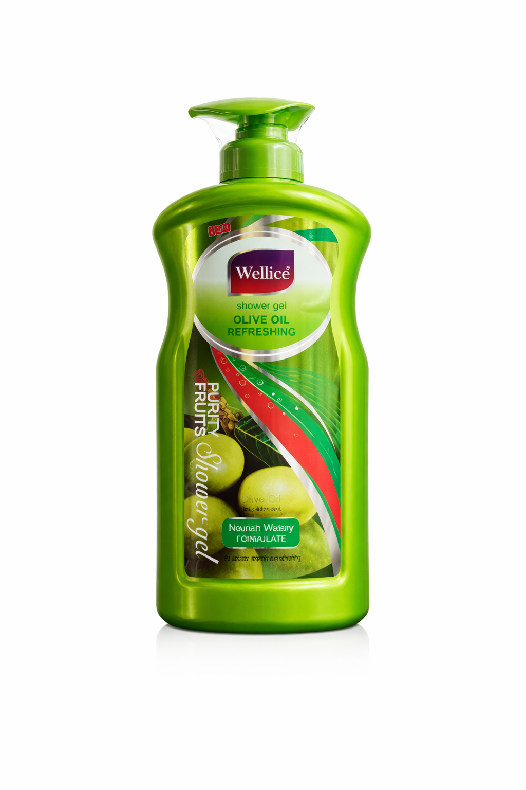 Wellis shower gel olive oil