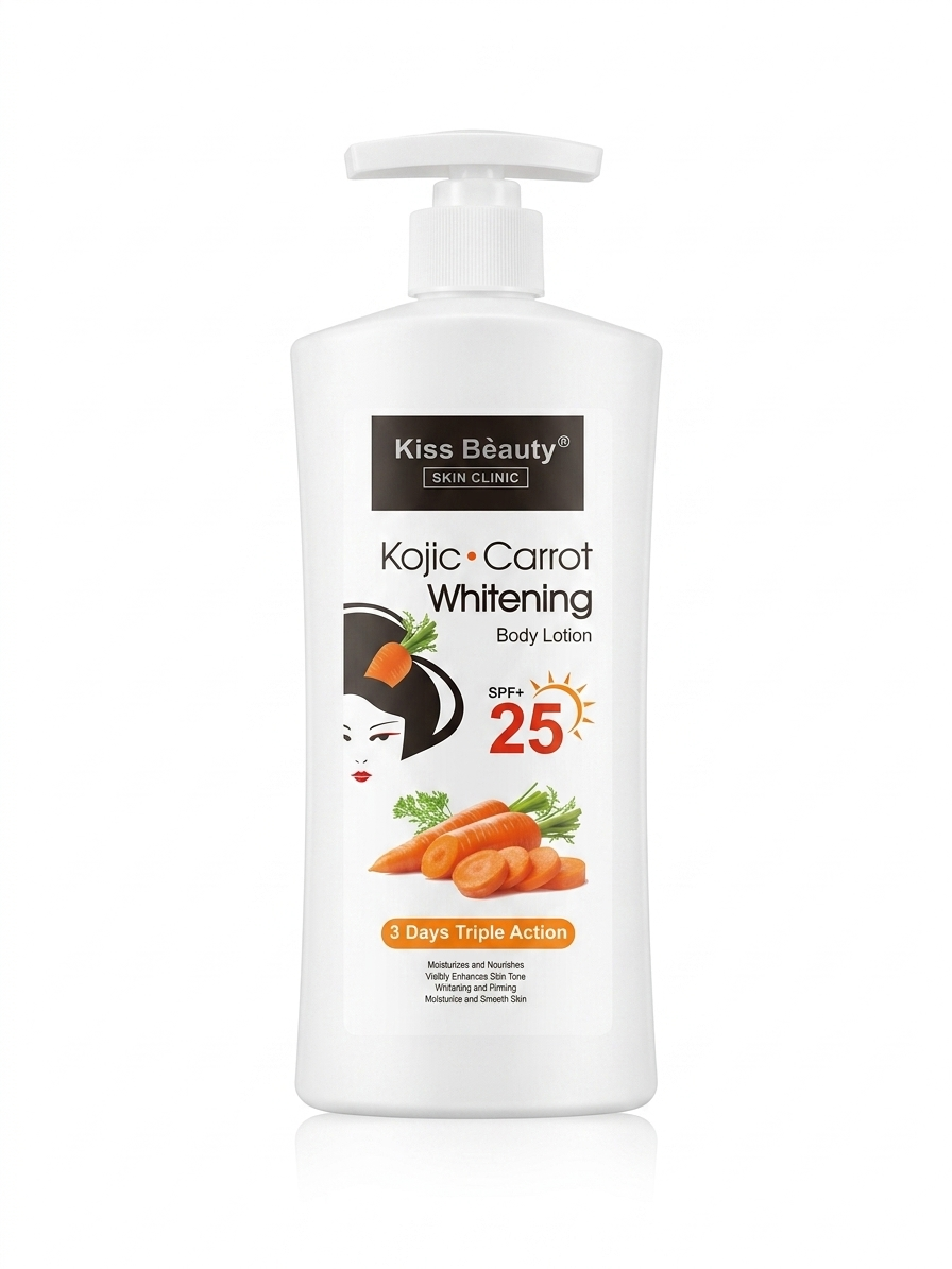 Kiss Beauty Kojic Carrot Whitening Body Lotion SPF 25