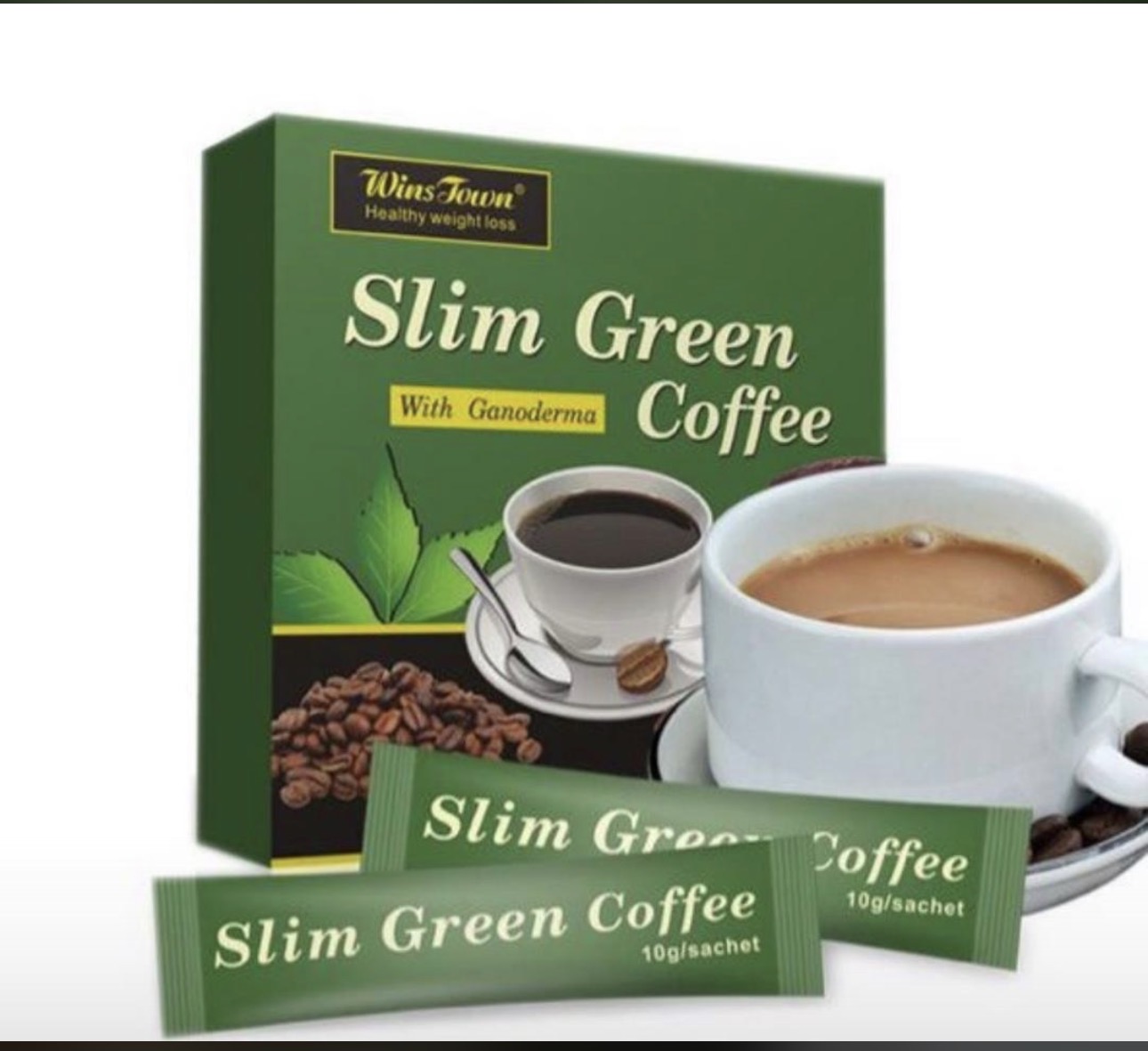 Slim Green Coffee with Ganoderma – Healthy Weight Support