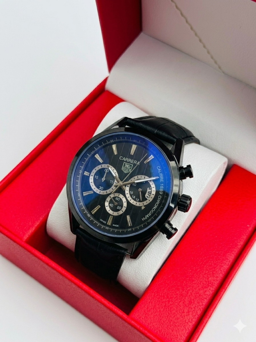 TAG Heuer Carrera (Black/Rose Gold) watch