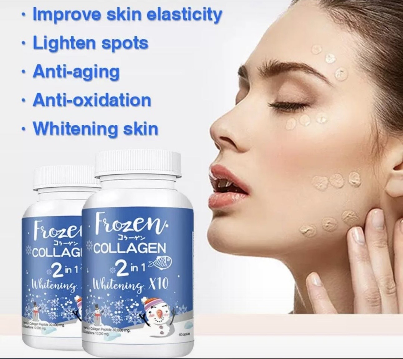 Frozen Collagen 2-in-1 Whitening X10 Product Name: Frozen Collagen 2-in-1