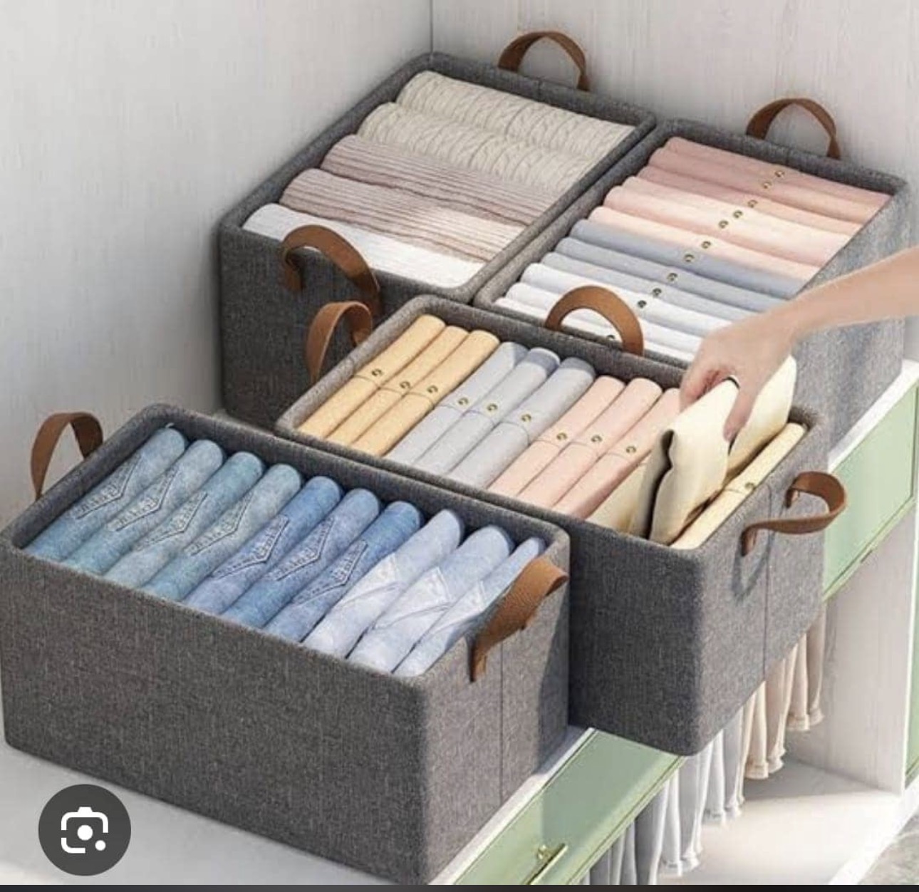 Fabric Storage Bins