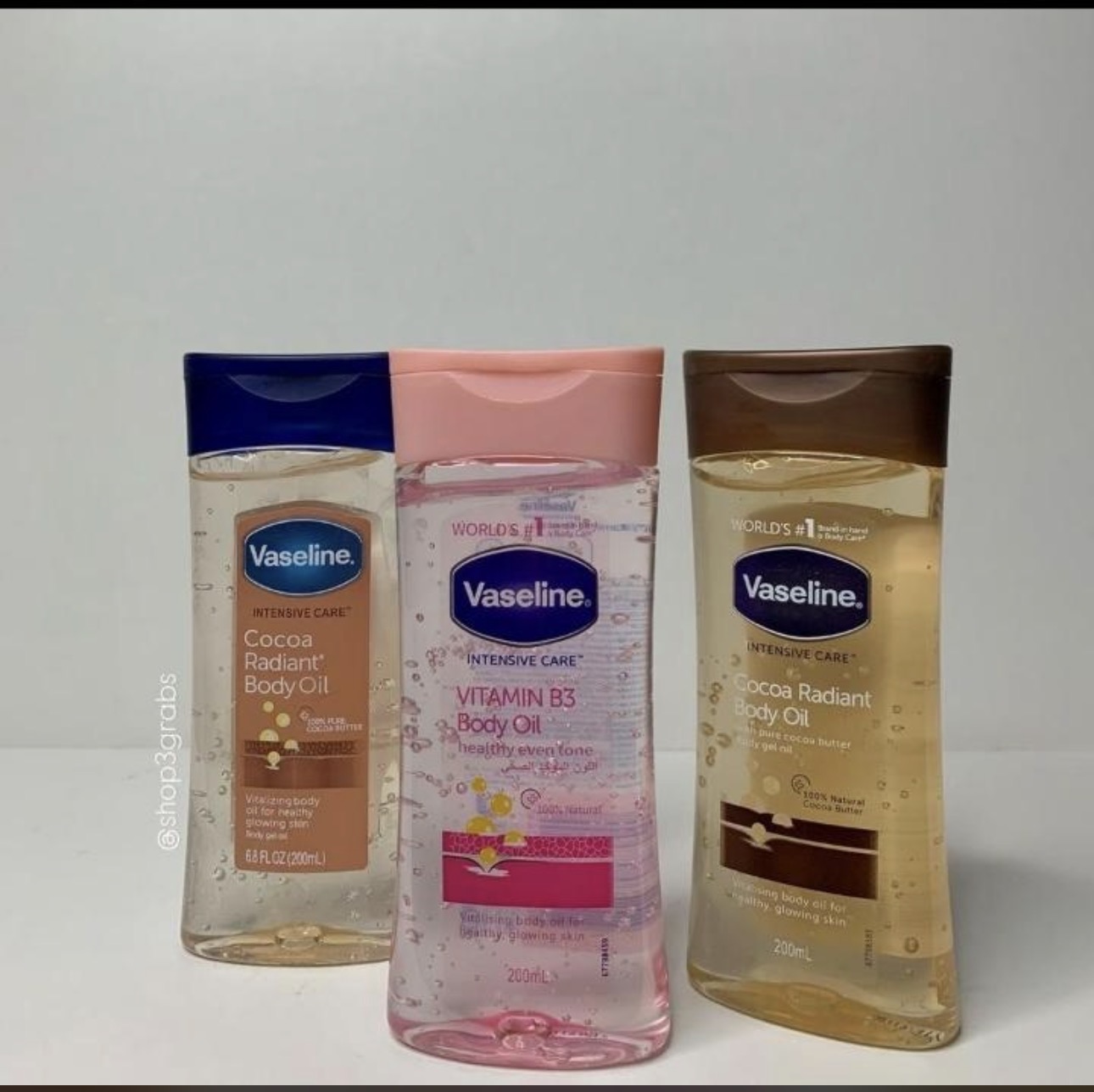 Vaseline Intensive Care Body Oil Gel Assortment