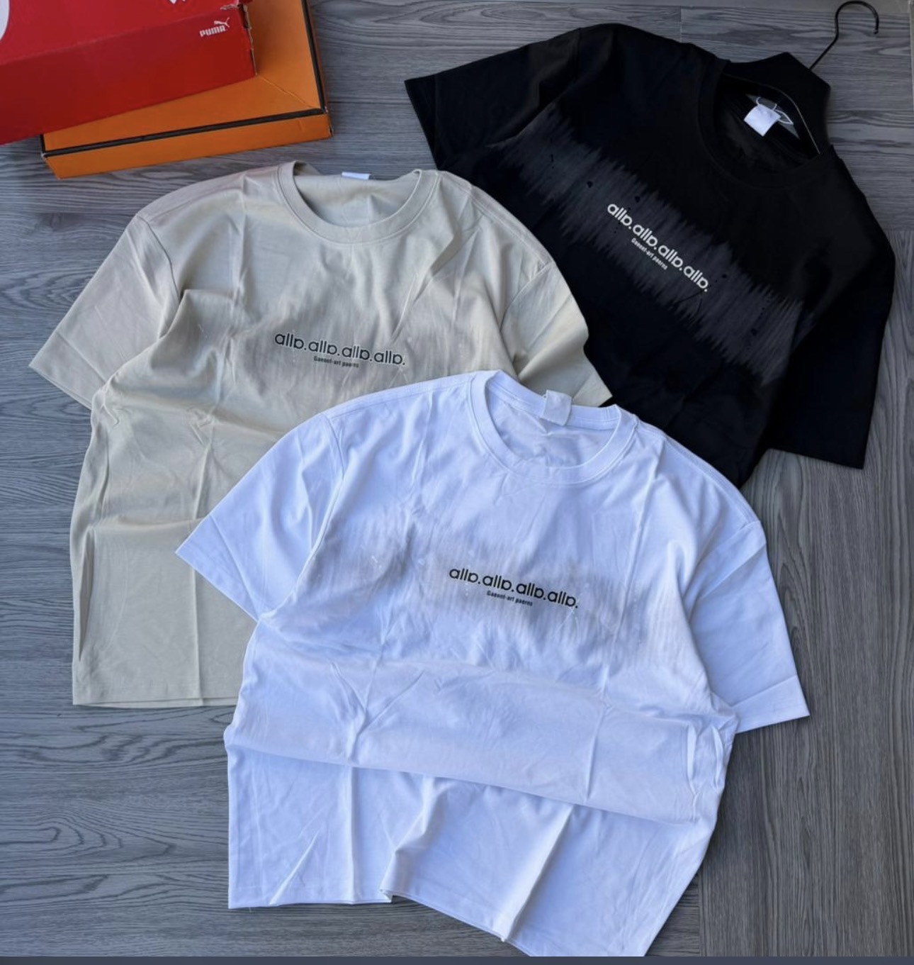 "allp.allp" Horizon Print Tee