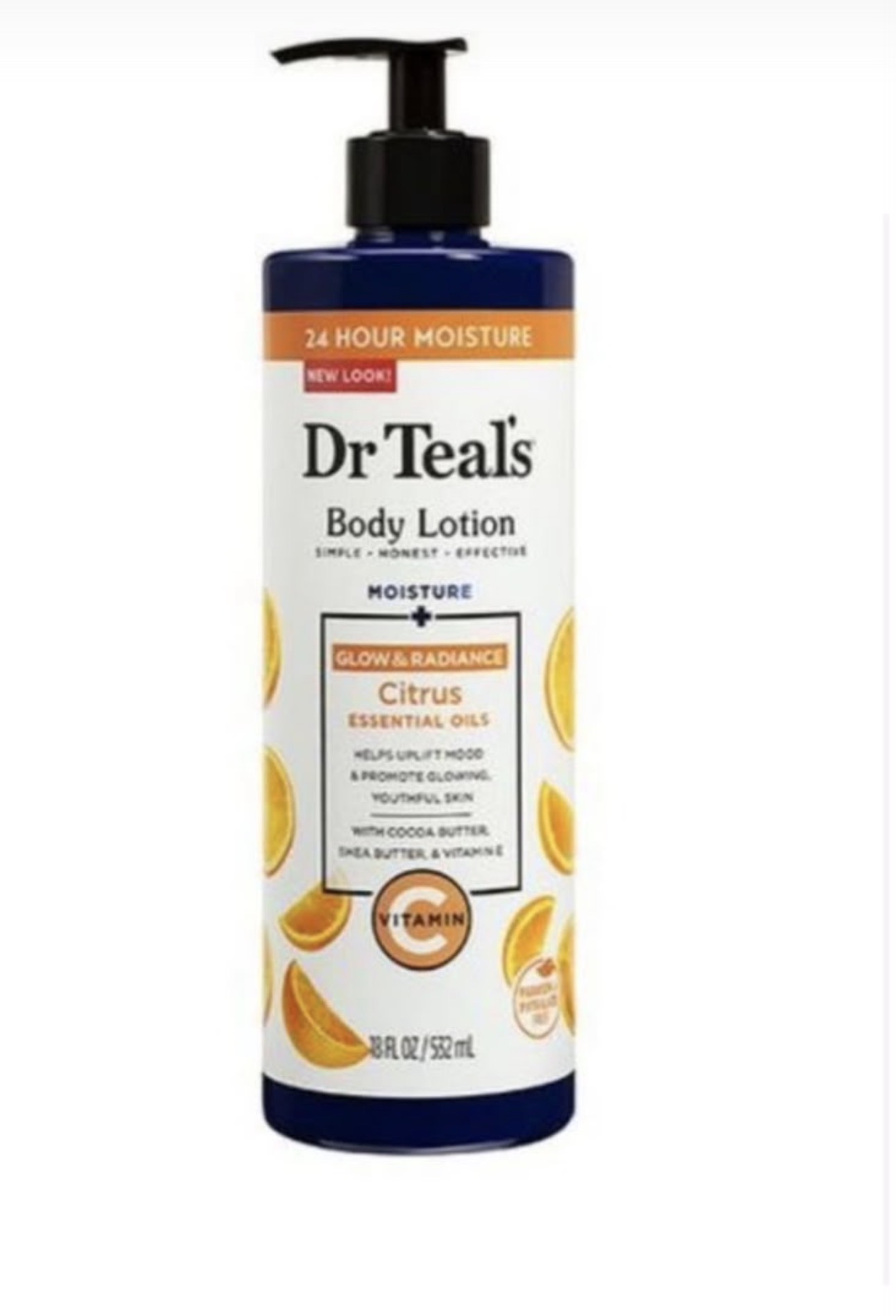 3. Dr Teal’s Glow & Radiance Citrus Body Lotion