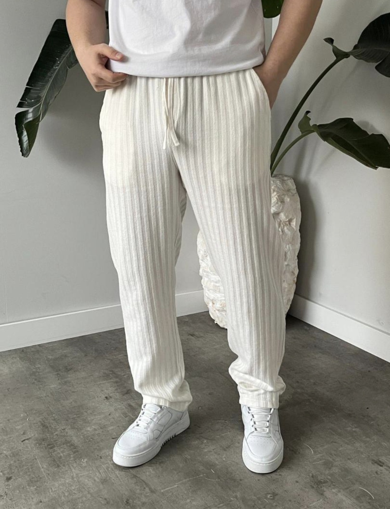 Soft Ribbed Jogger Fits