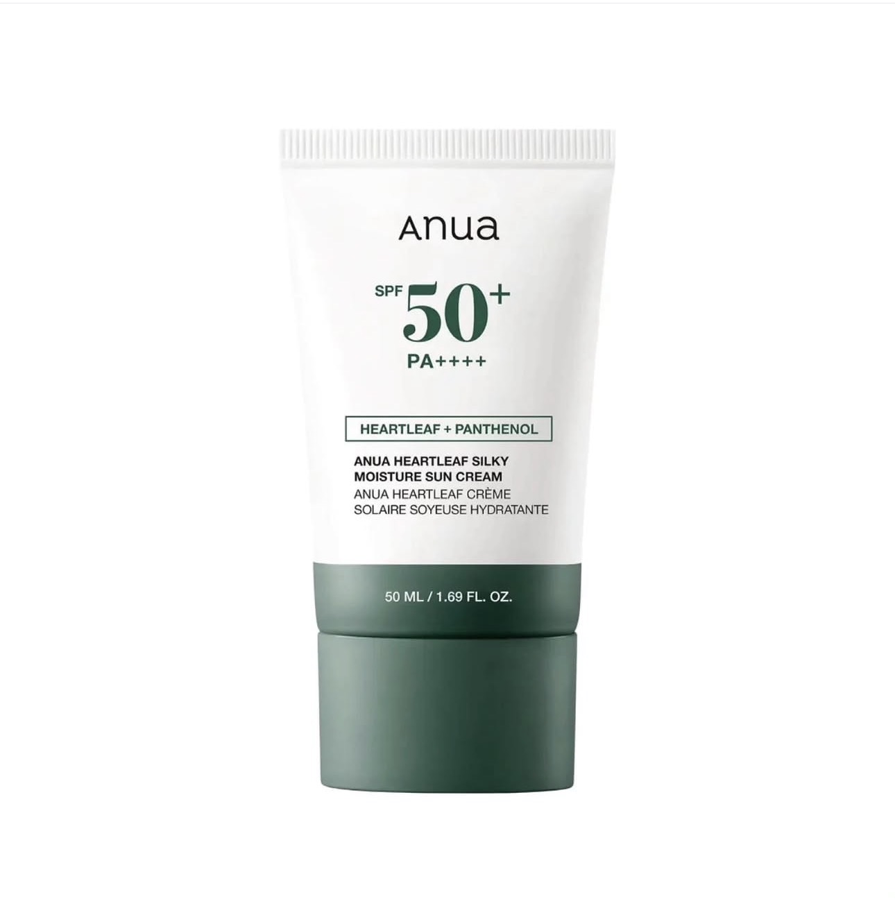 Anua Heartleaf Silky Moisture Sun Cream